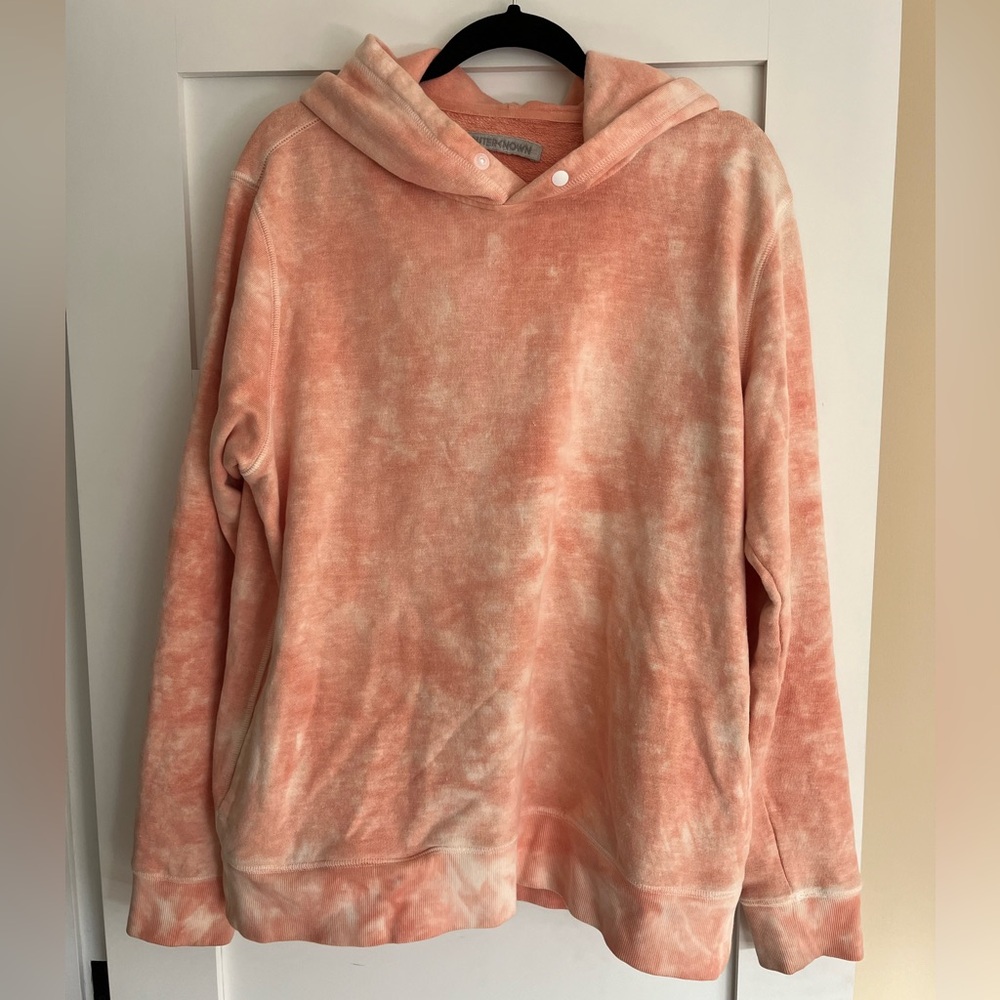 Outerknown Sur Snap Hoodie Tie Dye